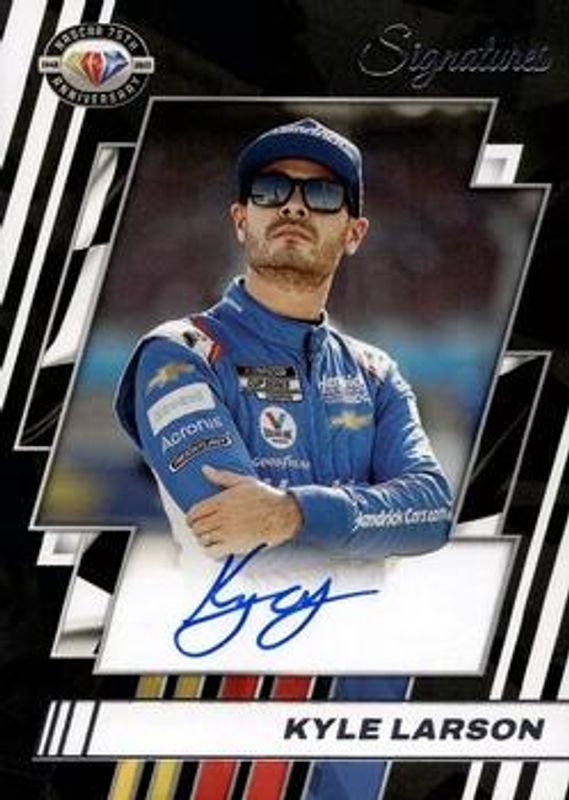 2024 Donruss NASCAR #75-KL NASCAR 75th Anniversary Signatures