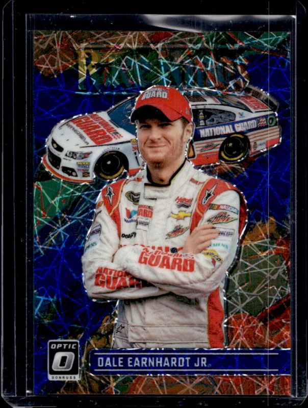 2024 Donruss NASCAR #196 Optic Blue Velocity