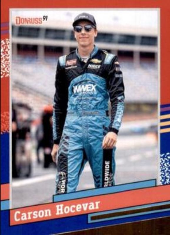 2024 Donruss NASCAR #105 Red & Blue