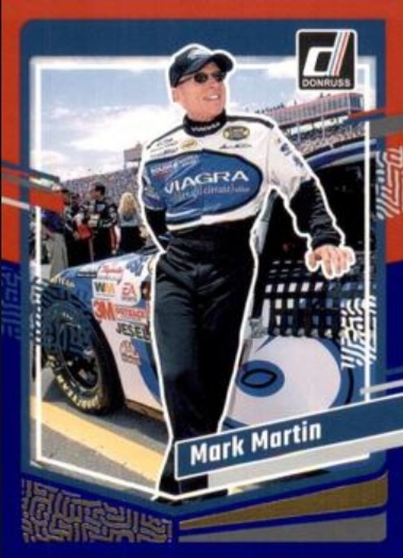 2024 Donruss NASCAR #68 Red & Blue