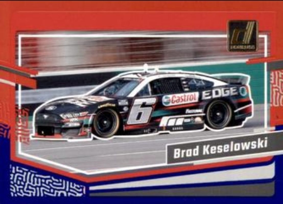 2024 Donruss NASCAR #86 Red & Blue
