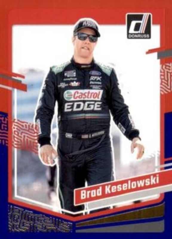 2024 Donruss NASCAR #8 Red & Blue
