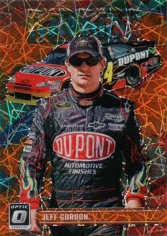 2024 Donruss NASCAR #194 Optic Orange Velocity