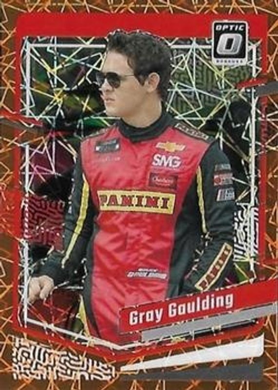 2024 Donruss NASCAR #16 Optic Orange Velocity
