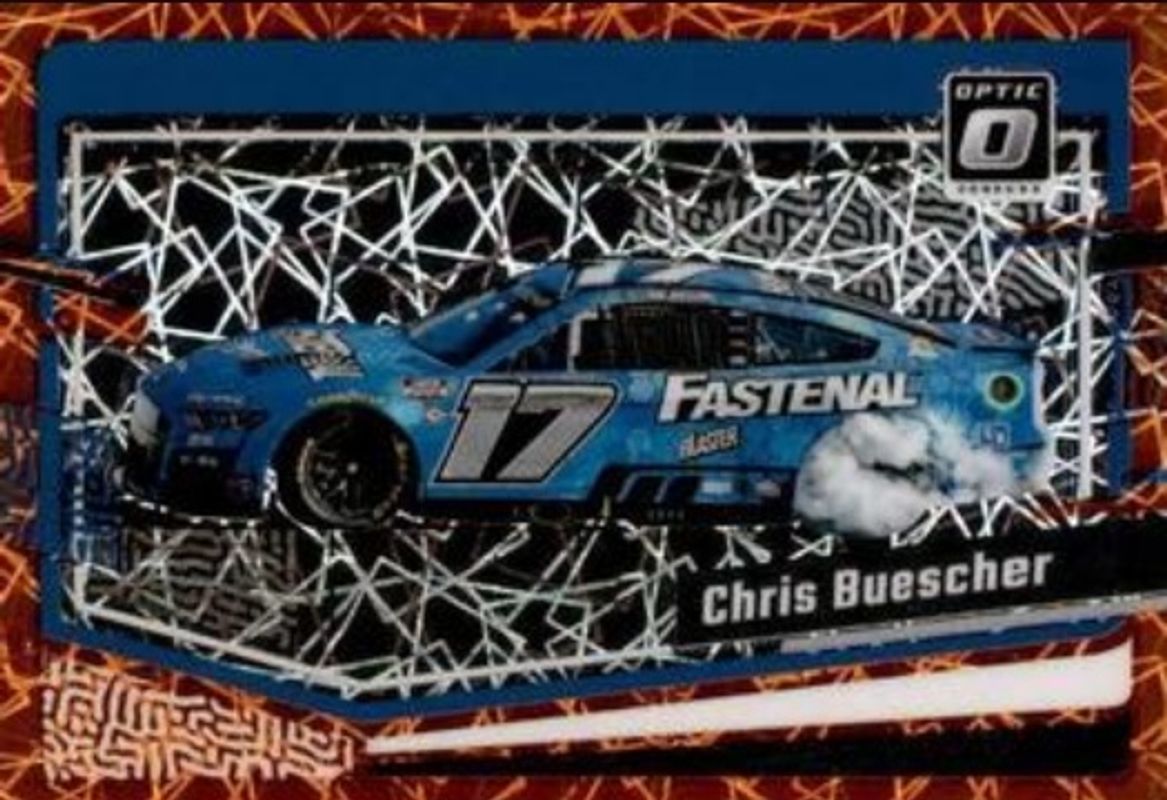 2024 Donruss NASCAR #87 Optic Orange Velocity