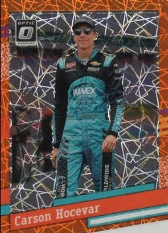 2024 Donruss NASCAR #105 Optic Orange Velocity