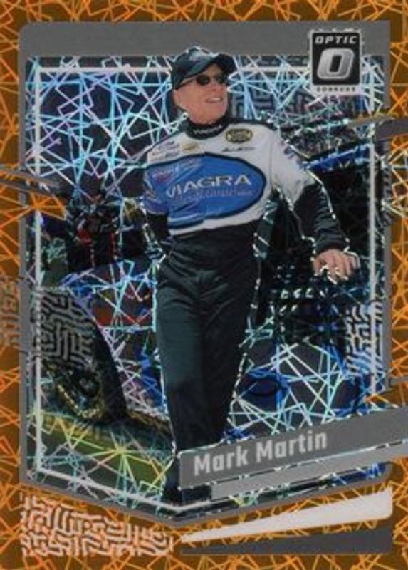 2024 Donruss NASCAR #68 Optic Orange Velocity