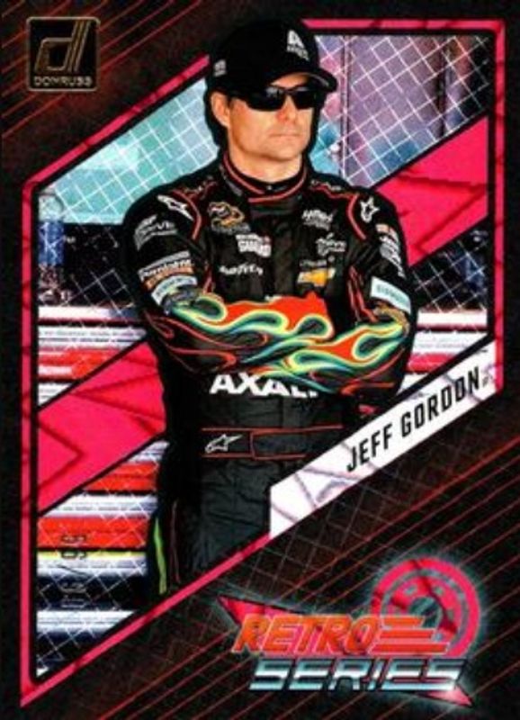 2024 Donruss NASCAR #18 Retro Series Red Xplosion /99