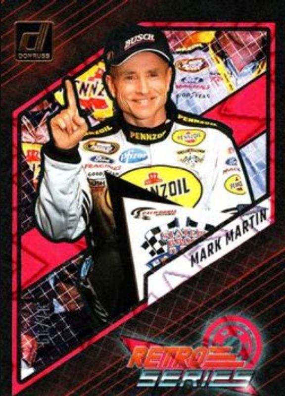 2024 Donruss NASCAR #17 Retro Series Red Xplosion /99
