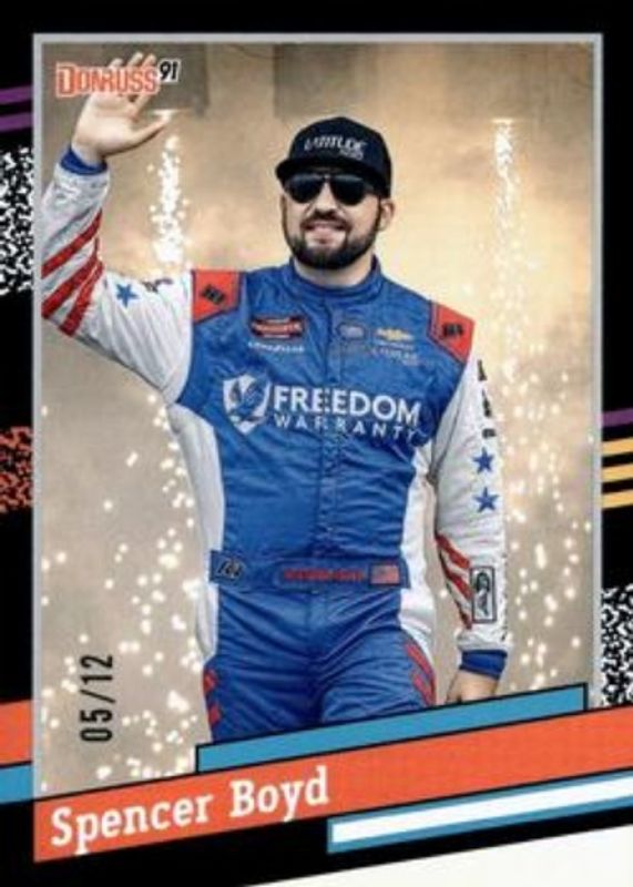2024 Donruss NASCAR #122 Numbers /17