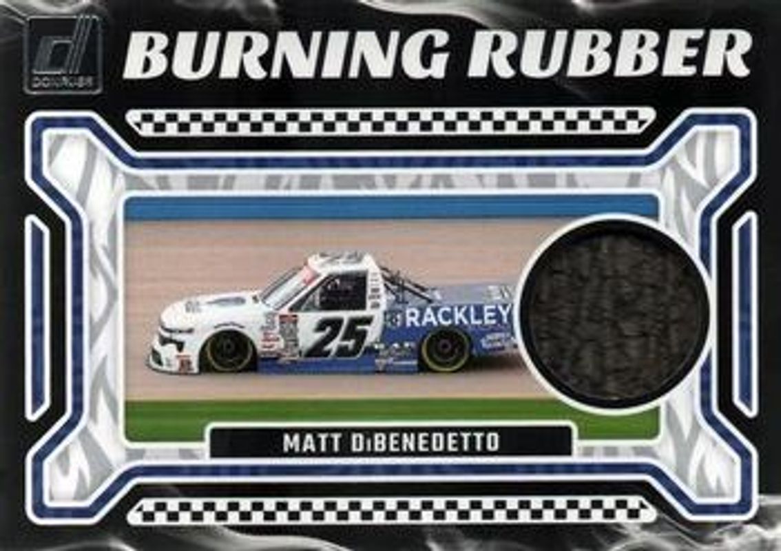 2024 Donruss NASCAR #BRM-MD Burning Rubber Materials