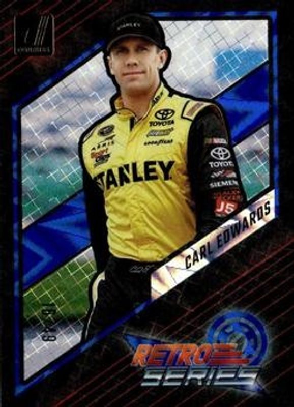 2024 Donruss NASCAR #16 Retro Series Blue Xplosion /49