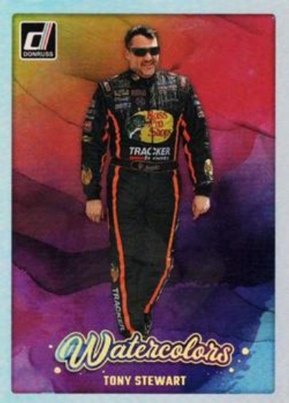 Tony Stewart 2024 Donruss NASCAR #29 Watercolors RAW