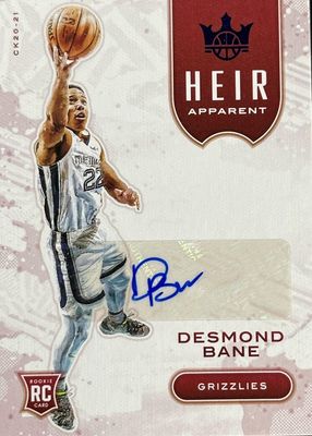 2020 Court Kings #HA-DBA Heir Apparent Autographs - Sapphire /25