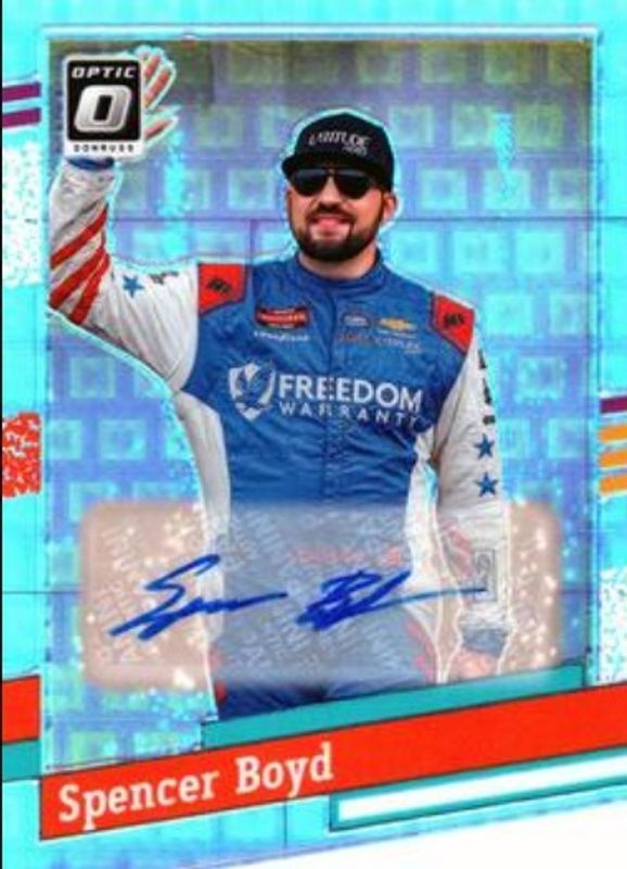 2024 Donruss NASCAR #122 Optic Signatures Pandora /25
