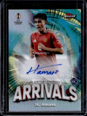 2024 Topps Finest UEFA Club Competitions #AA-HA Arrivals Autographs