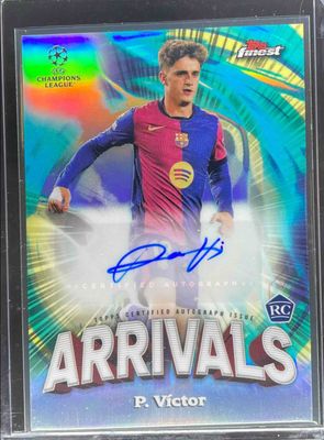 2024 Topps Finest UEFA Club Competitions #AA-PV Arrivals Autographs