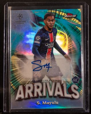 2024 Topps Finest UEFA Club Competitions #AA-SM Arrivals Autographs