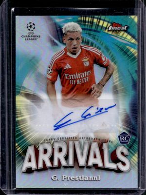 2024 Topps Finest UEFA Club Competitions #AA-GP Arrivals Autographs