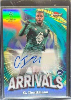 2024 Topps Finest UEFA Club Competitions #AA-GI Arrivals Autographs
