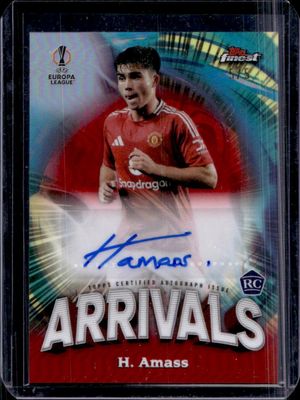 2024 Topps Finest UEFA Club Competitions #AA-HA Arrivals Autographs - Red Refractor /5