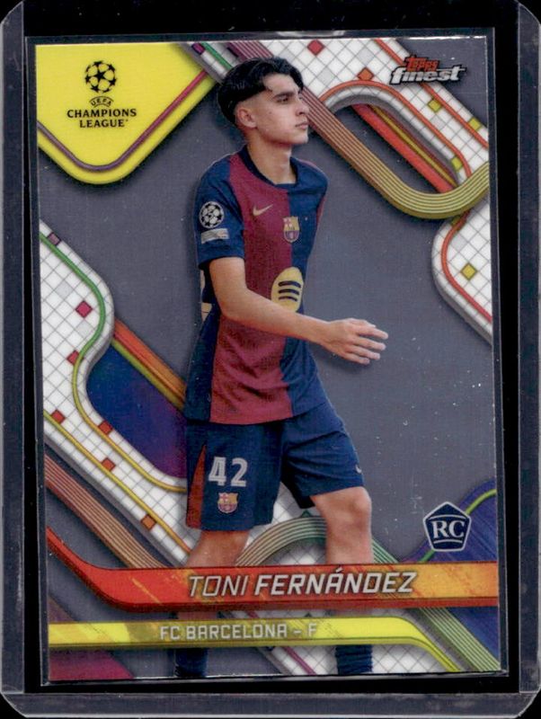 2024 Topps Finest UEFA Club Competitions #123 Base