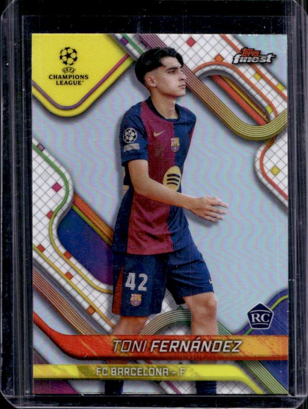 2024 Topps Finest UEFA Club Competitions #123 Refractor