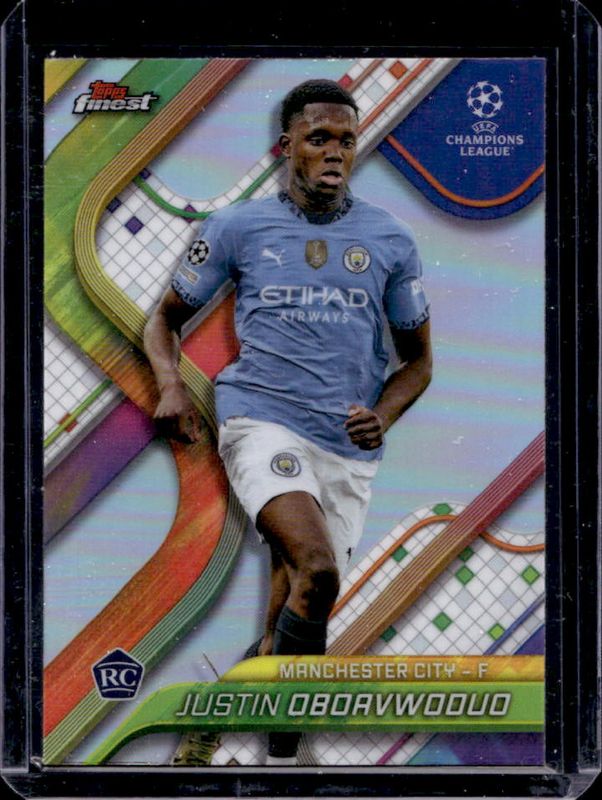 2024 Topps Finest UEFA Club Competitions #112 Refractor