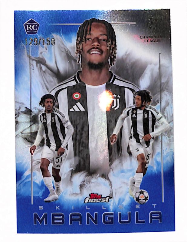 2024 Topps Finest UEFA Club Competitions #SK-8 Finest Skillset - Blue Refractor /150