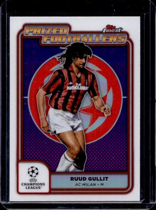 2024 Topps Finest UEFA Club Competitions #PF-8 Prized Footballers