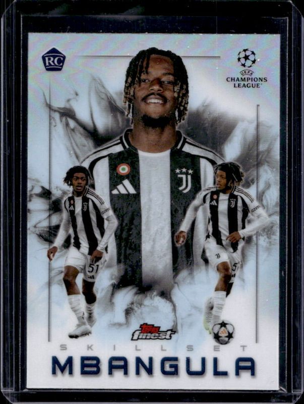 Samuel Mbangula 2024 Topps Finest UEFA Club Competitions #SK-8 Finest Skillset Rookie RAW