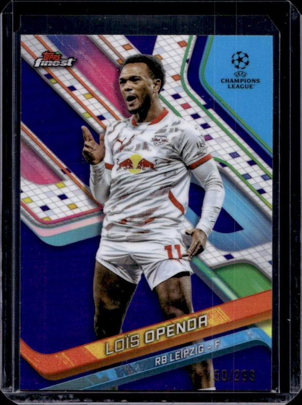 2024 Topps Finest UEFA Club Competitions #25 Purple Refractor /299