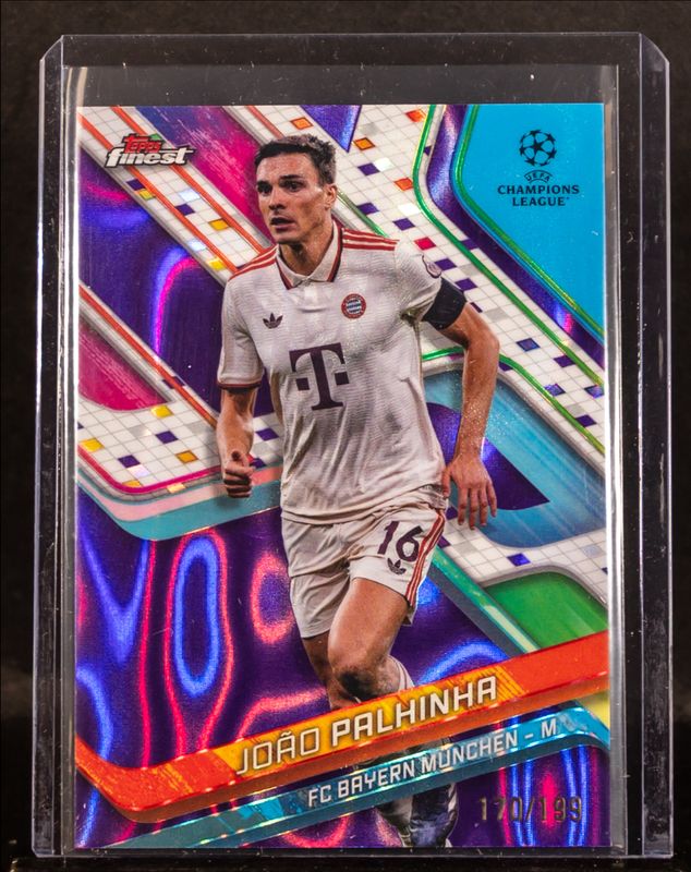 2024 Topps Finest UEFA Club Competitions #104 Purple Lava Refractor /199