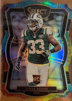 2017 Select #158 Premier Level Tie-Dye Die-Cut /25