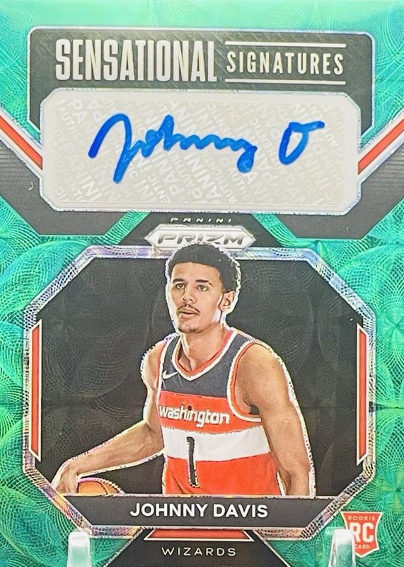 2022 Prizm #SS-JD Sensational Signatures - Choice Green /8