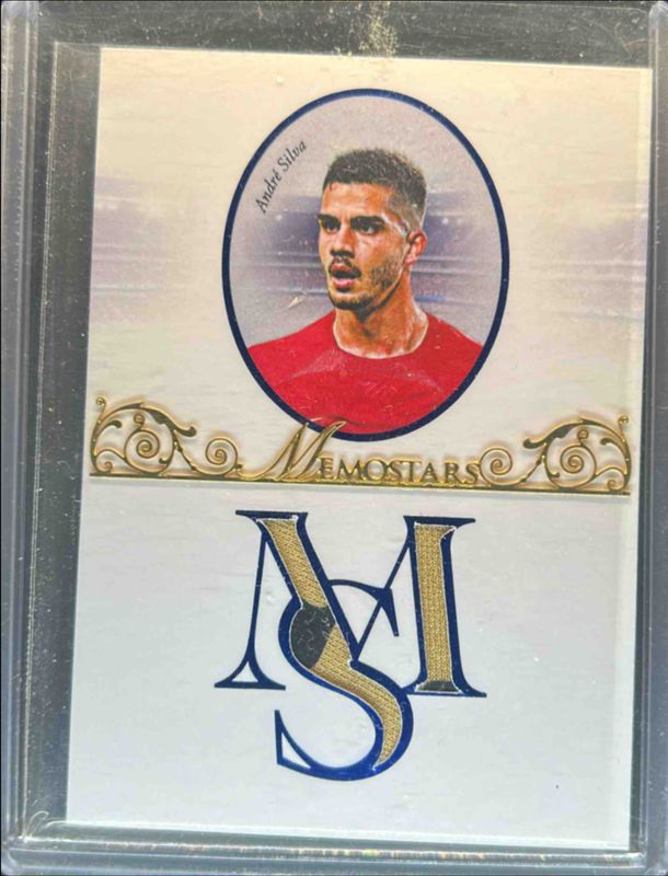 2023 Futera Unique World Football #MST27 Memostars Relics - Sapphire /10
