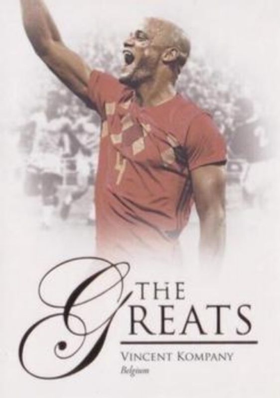 Vincent Kompany 2023 Futera Unique World Football #113 Base RAW