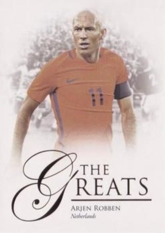 Arjen Robben 2023 Futera Unique World Football #116 Base RAW