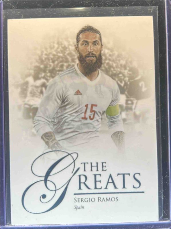 Sergio Ramos 2023 Futera Unique World Football #115 Silver /69 RAW
