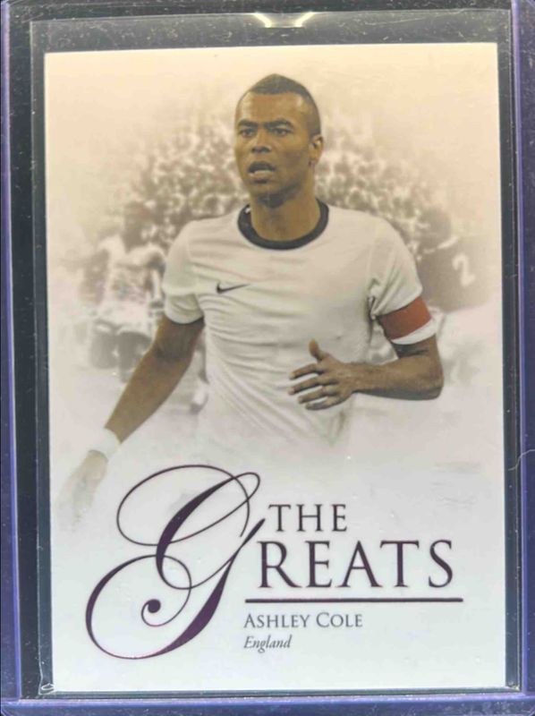 Ashley Cole 2023 Futera Unique World Football #106 Pink /55 RAW