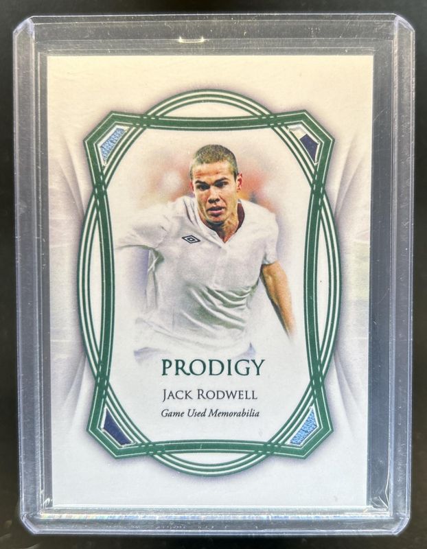 2023 Futera Unique World Football #PD24 Prodigy Relics - Emerald /15