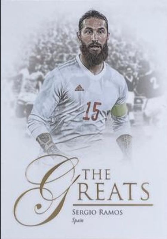 Sergio Ramos 2023 Futera Unique World Football #115 Base RAW