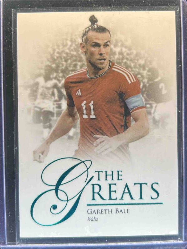 Gareth Bale 2023 Futera Unique World Football #102 Turquoise /40 RAW