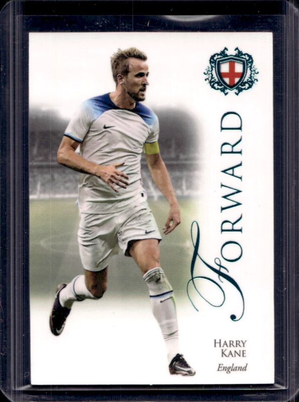Harry Kane 2023 Futera Unique World Football #072 Turquoise /40 RAW