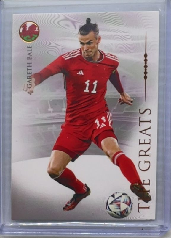 Gareth Bale 2023 Futera Unique World Football #102 Orange /62 RAW