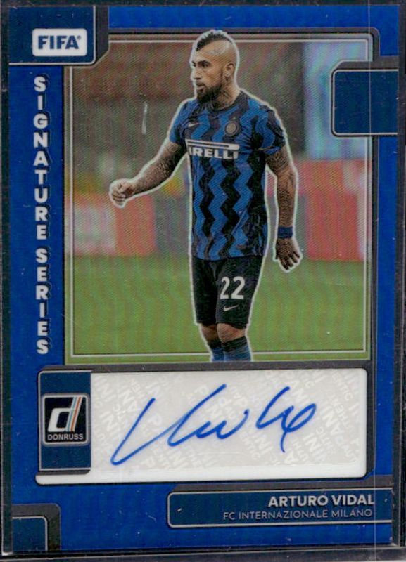 2022 Donruss #SS-AV Signatures Series - Blue /99