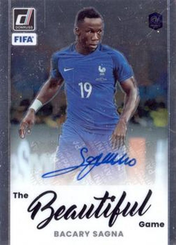 2022 Donruss #BA-BSG The Beautiful Game Autographs
