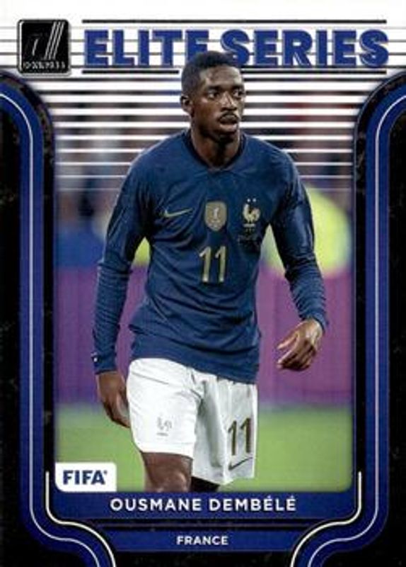 Ousmane Dembele 2022 Donruss #14 Elite Series - Silver RAW