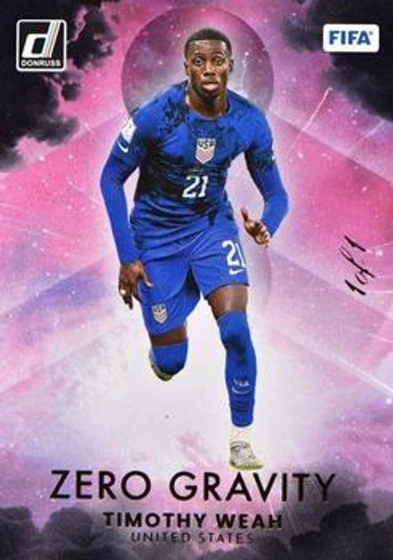 2022 Donruss #25 Zero Gravity - Black /1