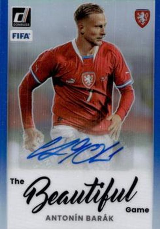 2022 Donruss #BA-ABK The Beautiful Game Autographs - Blue /99